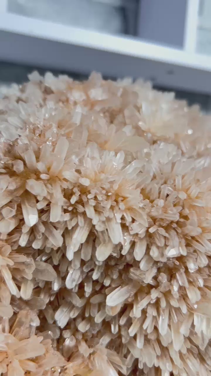✨Madagascan Radiating Quartz Cluster – 8kg Statement Specimen
