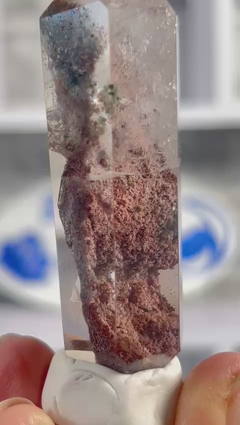 Garden Quartz Tower – Deep Earth Lodolite