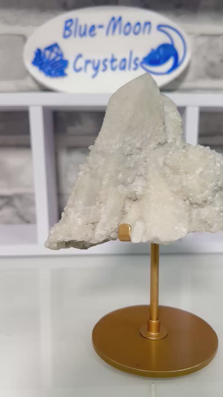 Candle Quartz With Fluorite