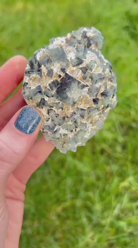 Druzy Dreams Fluorite Cluster
