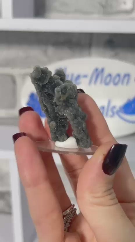 Black Chalcedony Botryoidal Crystal Mini Specimen
