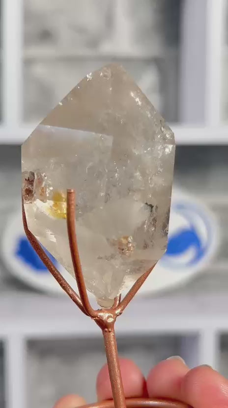Garden Quartz Freeform on Stand #1